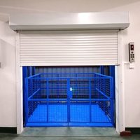 Plateforme élévatrice de levage de marchandises murale verticale industrielle personnalisée, ascenseur électrique hydraulique de marque Yunjin