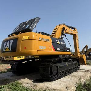 Excavadora de cadenas Caterpillar CAT330 usada de 30 toneladas, excavadora mediana de segunda mano, motor modelo 2018, excelente estado, precio reducido - Product Image 1