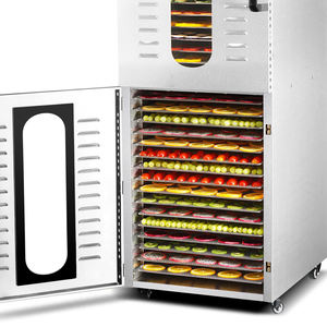 Disidratatore alimentare a 32 strati, essiccatore industriale per peperoncino e manzo, essiccatore elettrico per carne e verdura - Product Image 4