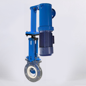 วาล์วเซรามิกนิวเมติก PN10 WCB SS304 พร้อมกระบอกลมควบคุมด้วยลม - Product Image 6