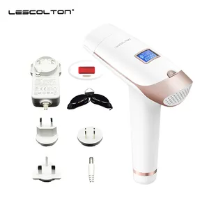 Lescolton Herstellung IPL Laser heimgebrauch Saphir-Material Eiskühlung schmerzlose professionelle IPL-Haarentfernung