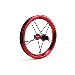FXSAGA детские велосипеды 12 дюймов комплект колес из анодированного алюминия с дисковыми тормозами колеса велосипеда