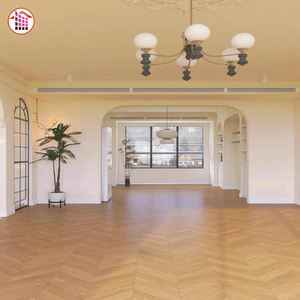 Tay cạo rắn sàn gỗ biệt thự bền Matte lớp phủ Châu Âu thiết kế sàn gỗ dưới sàn sưởi ấm bấm vào khóa - Product Image 5