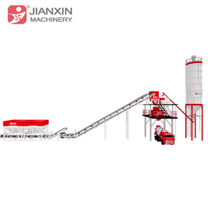 Planta Mezcladora de Concreto Eléctrica HZS120 Jianxin, Controlada por PLC, con Motor, Silo de Polvo, 120m/h de Alta Eficiencia, Certificación CE - Product Image 2