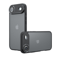 Coque de téléphone mate anti-empreintes digitales pour iPhone 17 Coque de téléphone antichoc transparente anti-rayures pour iPhone 17 Pro Max 17 Air