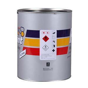 1L 2L 3L Boîte ronde imprimée en acier de qualité alimentaire avec couvercle pour peinture à l'eau et stockage des aliments - Product Image 2