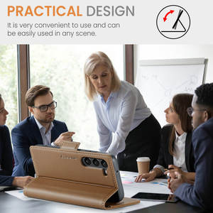 CaseMe calidad de lujo para Samsung S24 funda de teléfono bloque RFID soporte de tarjeta de crédito para Samsung <span class=keywords><strong>Galaxy</strong></span> S24 S23 S22 S21 S10 S9 + funda - Product Image 4