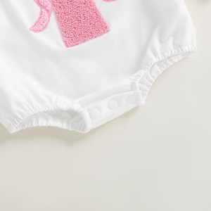 2026 Vêtements <span class=keywords><strong>pour</strong></span> bébés religieux : <span class=keywords><strong>Barboteuse</strong></span> sweat à manches longues <span class=keywords><strong>pour</strong></span> bébés filles, style Coquette, avec motif croix et nœud, <span class=keywords><strong>pour</strong></span> baptême - Product Image 5