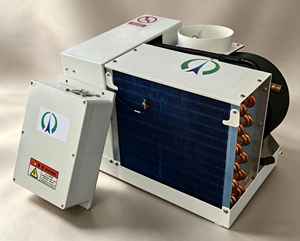เครื่องปรับอากาศแบบระเหยน้ำทะเล รุ่นใหม่ 36000 BTU ความเร็วคงที่ ระบบทำความเย็นด้วยน้ำทะเล แบบตั้งพื้น 50/60Hz ใช้สารทำความเย็น R-410A - Product Image 1