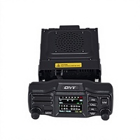 Radio Mobil Kendaraan QYT KT-M600 UV Dual-Band Walkie Talkie, Panel Depan Dapat Dilepas, Speaker Ganda, Daya Tinggi 25W L814