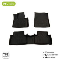 Tapis de décoration intérieure en TPE numérisés en 3D de haute qualité, ensemble complet d'accessoires de design pour Hyundai Santa Fe 2025