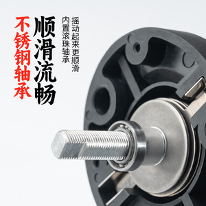 Enrouleur de moulinet de pêche avec roulement en acier inoxydable, fonctionnement fluide, accessoire de lancer de leurres pour la pêche en eau douce - Product Image 1