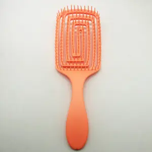 Detangling Brush CANDY BRUSH New Design MZ-006 Detangling Flexible Hair Brush Maze Shape All Types Curly Brush Comb For Women