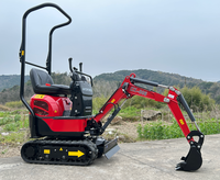 Mini-excavatrice Antspower CX006 600 kg (certifiée EPA/CE) avec moteur Kubota, livraison rapide 2026, micro-excavatrice compacte