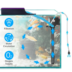 Pompa del filtro dell'acquario sommergibile con uscita superiore - Product Image 5