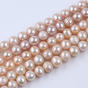 Perlas Sueltas de Agua Dulce Naturales, Rectangulares, Barrocas, de 12*17 mm, con Orificio Pasante, para Fabricación de Joyería Artesanal - Product Image 4