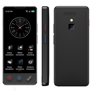 A20 Smart AI Voice Pantalla OLED de 4,1 pulgadas Dispositivo traductor de audio en línea Traductor de 139 idiomas con WIFI BT 4G Android OS - Product Image 1
