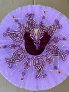 Tutù da Balletto Professionale per Ragazze, Costume da Danza Romantica per Competizioni, Abito da <span class=keywords><strong>Ballerina</strong></span> Patriottico - Product Image 5