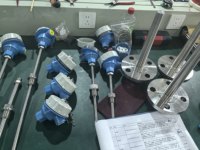PT100 OEM Stainless Steel IP67 Temperature Sensor Customizable Thermocouple Adjustable K/J/E Type