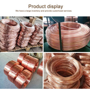 Fil de cuivre <span class=keywords><strong>nu</strong></span> solide rond, brillant, mort doux, 68 <span class=keywords><strong>pieds</strong></span>, fil de cuivre de calibre 5 OZ 18 - Product Image 5