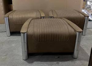 ヴィンテージアビエイター家具レザークラブ航空機アームチェア工業用Tomcatアビエイターホテルオフィス用アクセントチェア - Product Image 6