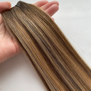 Extensions de cheveux naturels Haiyi 2026, sans couture, légères et polyvalentes, double trame, rangée de perles discrètes - Product Image 2