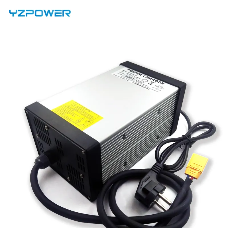 YZPOWER pengisi daya baterai 14.6V 40A, baterai standar Lifepo4Lithium 12V