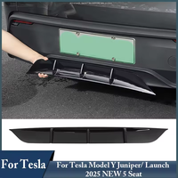 Pour Tesla Model Y Juniper 2025, becquet de pare-chocs arrière, plaque de protection de lancement, diffuseur, couvercle ABS, kit carrosserie, accessoires extérieurs