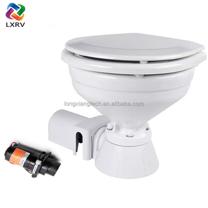 LXRV 12V Pompe à haut débit Macerator Toilette WC <span class=keywords><strong>Cuvette</strong></span> de toilette pour <span class=keywords><strong>camping</strong></span>-car <span class=keywords><strong>camping</strong></span>-car <span class=keywords><strong>camping</strong></span>-car Marine Cuisine Toilette - Product Image 2