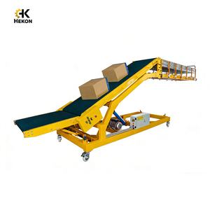 HEKON Ekonomik Bantlı Konveyör Ekipmanları Taşıma Yükleme Konteyner Bantlı Konveyör Teleskopik Konveyör Kamyon Yükleme İçin - Product Image 1