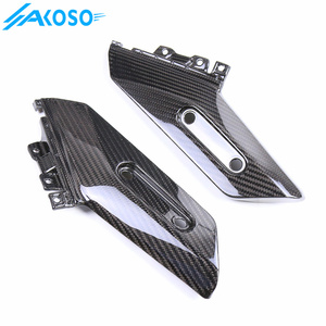 AKOSO, accesorios de fibra de carbono para motocicleta, guardabarros delantero, cubierta embellecedora de Panel lateral, Kits de carenado para Yamaha <span class=keywords><strong>Tmax</strong></span> 560 2017-2024 - Product Image 3