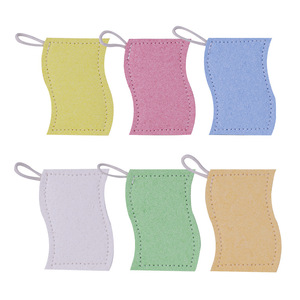 Colorful S-Shaped Dishcloths Natural Loofah <b>Sponge</b> Double-Sided With Rope For Kitchen Cleaning - Product Image 1