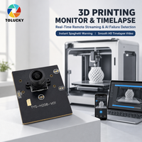 Modul Kamera USB 2MP PS5268 1080P Full HD 1/2.7 "Board dengan GPIO untuk Monitor Printer 3D OctoPrint Klipper