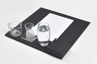 Accessoire de mobilier de bureau, organisateur de bureau en cuir PU, ensemble de bureau de réunion de direction