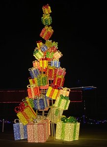 Boîte à lumière 3D pour extérieur et intérieur, étanche IP65, pour les visites nocturnes dans les zones scéniques et la décoration des lieux photo - Product Image 6