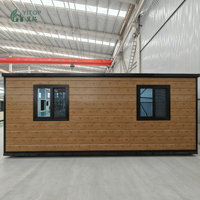 Casa Portátil Plegable, Contenedor Móvil para Oficina, Casas Prefabricadas, Contenedor de Lujo para Vivir al Aire Libre, Casa Prefabricada Expandible