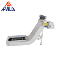 Convoyeur à copeaux de type grattoir pour machine-outil CNC, éliminateur de copeaux, convoyeur de récupération de métal pour tour et fraiseuse