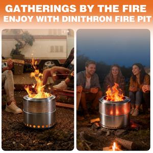 Brûleur à gaz naturel en acier inoxydable avec dôme, allumage manuel, design moderne, chauffage rapide réglable pour usage extérieur - Product Image 5