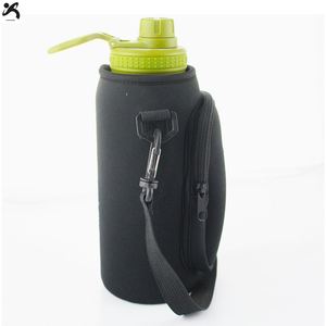 Sac bandoulière isotherme pour bouteille d'eau 25/32/40/64oz avec sangle et poches pour la randonnée, le camping et la salle de sport - Product Image 1