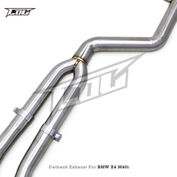 Boska Échappement Catback Valvetronic pour BMW X3/X4 M40i 3.0T 2018-2025 Silencieux en acier inoxydable