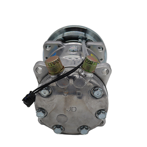Compresor de Aire Acondicionado 9847944 8PK 152mm 7H15 para New Holland HW300 HW340 HW305 HW305S 1089 HW320 1095 LS190 - Product Image 2