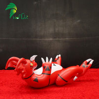 Dragon gonflable en PVC souple, modèle de dessin animé, jouet gonflable en forme de dragon