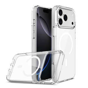 <span class=keywords><strong>2025</strong></span>, оптовая продажа, бестселлер, Роскошный чехол для телефона, прозрачный противоударный чехол для телефона, Магнитный чехол для <span class=keywords><strong>iphone</strong></span> 17 pro max - Product Image 4