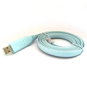 Cisc0 Console Cable USB to RJ45 6-ft FTDI Chip for Win 7 Win 8 MAC Linux RS232
