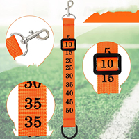 Clip de chaîne d'arbitre, Bracelet de numéro d'arbitre de football pour jeunes, Sangle d'arbitre de football pour entraînement, Marqueurs de terrain élastiques