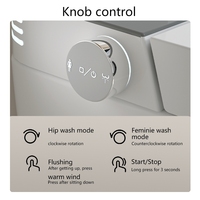 WC intelligent moderne à poser au sol, livraison rapide, bidet intelligent pour projets hôteliers internationaux