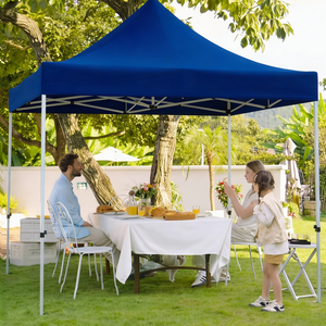 Auvent pliant 3x3 en tissu Oxford imperméable en PVC pour toit de voiture, idéal pour les expositions, pique-niques et pêche toutes saisons - Product Image 2