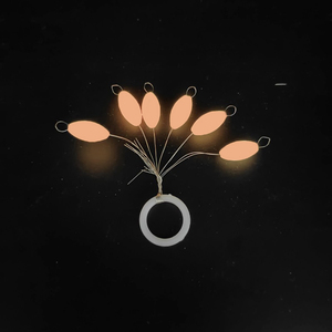 Flotteurs de pêche lumineux en forme d'olive en mousse EPS, sept étoiles - Product Image 5