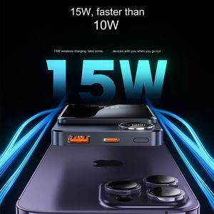 HDL PD 22.5W <span class=keywords><strong>Charge</strong></span> Rapide 10000mAh <span class=keywords><strong>Batterie</strong></span> Externe 15W Magnétique Sans Fil avec Affichage LED - Product Image 5