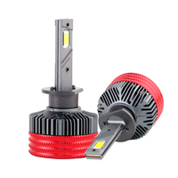 Phares LED haute puissance, 9012 K, 12V, hyper lumineux, nouveau, H4, H1, H11, HB3, HB4, HIR2 9005, 9006, 6000lm, blanc, 55W